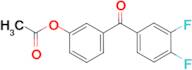 3-Acetoxy-3',4'-difluorobenzophenone