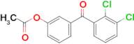 3-Acetoxy-2',3'-dichlorobenzophenone