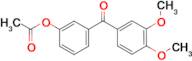 3-Acetoxy-3',4'-dimethoxybenzophenone