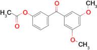 3-Acetoxy-3',5'-dimethoxybenzophenone