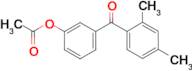 3-Acetoxy-2',4'-dimethylbenzophenone