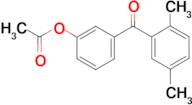 3-Acetoxy-2',5'-dimethylbenzophenone