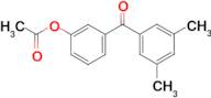 3-Acetoxy-3',5'-dimethylbenzophenone