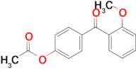 4-Acetoxy-2'-methoxybenzophenone