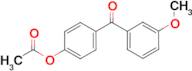 4-Acetoxy-3'-methoxybenzophenone