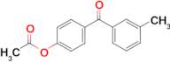 4-Acetoxy-3'-methylbenzophenone