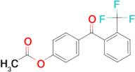 4-Acetoxy-2'-trifluoromethylbenzophenone