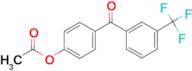 4-Acetoxy-3'-trifluoromethylbenzophenone