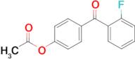 4-Acetoxy-2'-fluorobenzophenone