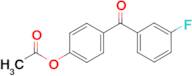 4-Acetoxy-3'-fluorobenzophenone