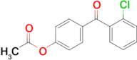 4-Acetoxy-2'-chlorobenzophenone