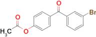 4-Acetoxy-3'-bromobenzophenone