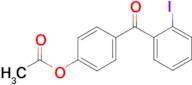 4-Acetoxy-2'-iodobenzophenone