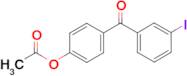 4-Acetoxy-3'-iodobenzophenone