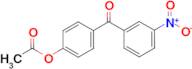 4-Acetoxy-3'-nitrobenzophenone