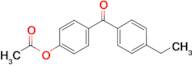 4-Acetoxy-4'-ethylbenzophenone