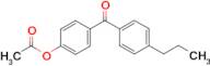 4-Acetoxy-4'-propylbenzophenone