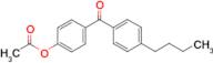 4-Acetoxy-4'-butylbenzophenone