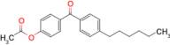 4-Acetoxy-4'-hexylbenzophenone