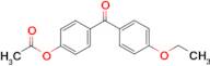 4-Acetoxy-4'-ethoxybenzophenone