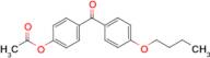 4-Acetoxy-4'-butoxybenzophenone