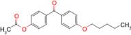 4-Acetoxy-4'-pentyloxybenzophenone