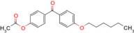 4-Acetoxy-4'-hexyloxybenzophenone