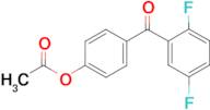 4-Acetoxy-2',5'-difluorobenzophenone