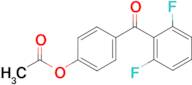 4-Acetoxy-2',6'-difluorobenzophenone