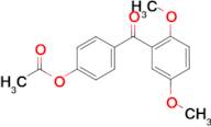 4-Acetoxy-2',5'-dimethoxybenzophenone