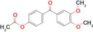 4-Acetoxy-3',4'-dimethoxybenzophenone