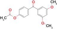 4-Acetoxy-3',5'-dimethoxybenzophenone