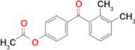 4-Acetoxy-2',3'-dimethylbenzophenone