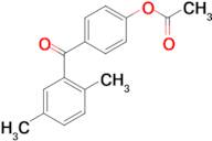 4-Acetoxy-2',5'-dimethylbenzophenone