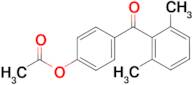 4-Acetoxy-2',6'-dimethylbenzophenone