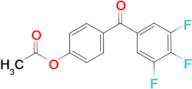 4-Acetoxy-3',4',5'-trifluorobenzophenone