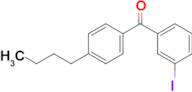 4-n-Butyl-3'-iodobenzophenone