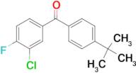 4-tert-Butyl-3'-chloro-4'-fluorobenzophenone