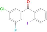 3-Chloro-5-fluoro-2'-iodobenzophenone