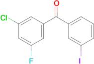 3-Chloro-5-fluoro-3'-iodobenzophenone