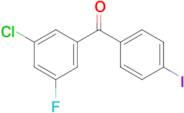 3-Chloro-5-fluoro-4'-iodobenzophenone