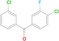 3,4'-Dichloro-3'-fluorobenzophenone