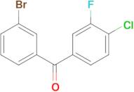 3-Bromo-4'-chloro-3'-fluorobenzophenone