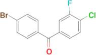 4-Bromo-4'-chloro-3'-fluorobenzophenone