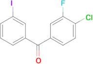 4-Chloro-3-fluoro-3'-iodobenzophenone