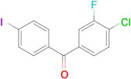 4-Chloro-3-fluoro-4'-iodobenzophenone