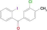 3-Chloro-2'-iodo-4-methylbenzophenone