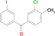 3-Chloro-3'-iodo-4-methylbenzophenone