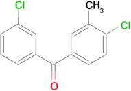 3,4'-Dichloro-3'-methylbenzophenone