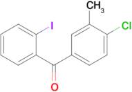 4-Chloro-2'-iodo-3-methylbenzophenone